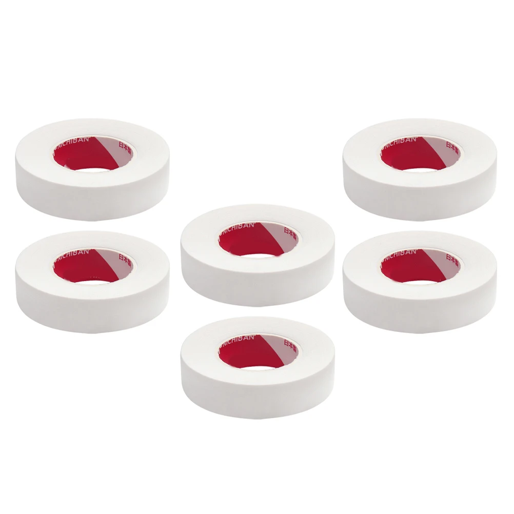 

6pcs 6 Rolls Eyelash Extension Tape 9M Per Roll Pack Adhesive Breathable Pad Polyolefin Film Sensitive Skin lash tape eye beauty
