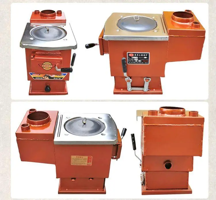 Coal-fired heating furnace Coal block firewood-fired household heating furnace Energy-saving floor heating boiler