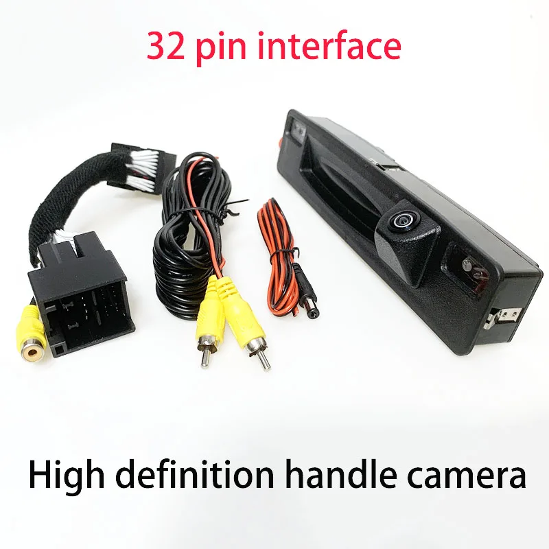 HD Dynamic Trajectory Rear View Camera For Ford Puma 2019 2020 2021 2022 2023 SYNC3/2.5 54 Pin/32 Pin Cable Compatible with OEM image 3