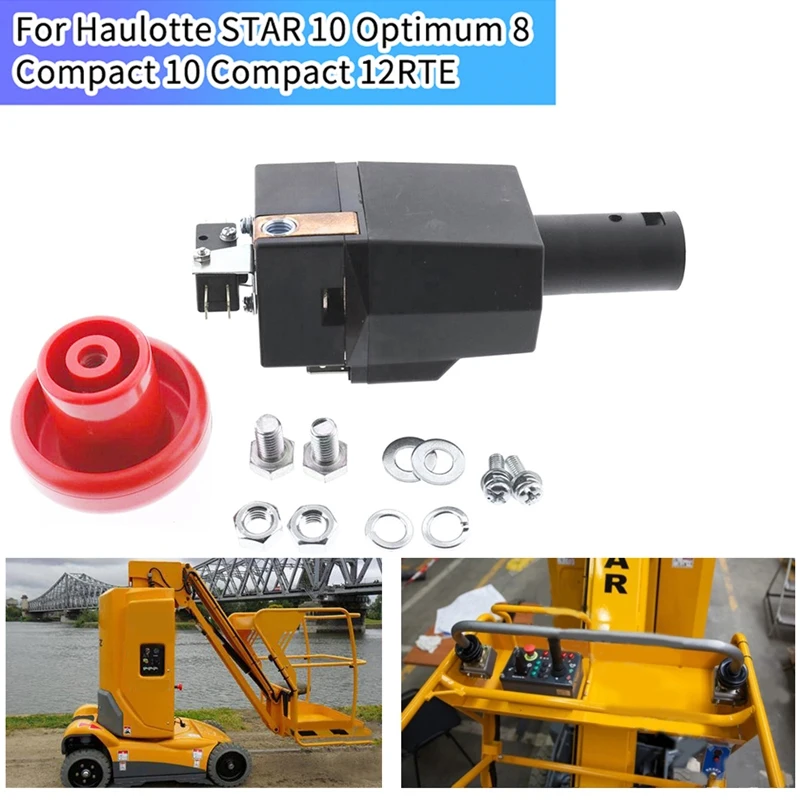 Emergency Switch/ Stop Spare Parts 4000349340 2440306180 For Haulotte STAR 10 Compact 10 Compact 12RTE