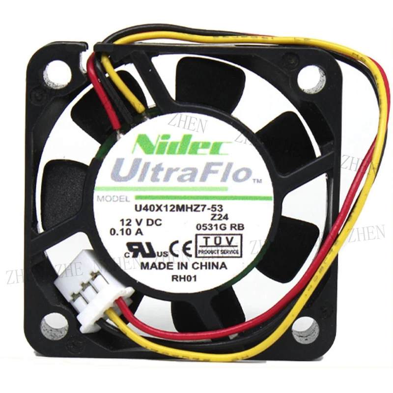 s-新品-nidec-u40x12mhz7-53-12v-01a-3-線式冷却ファン-qw