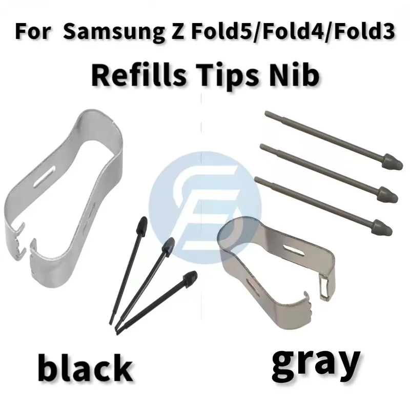 Pen Tip Stylus Pen Replacement Tip Nib For Samsung Galaxy Z Fold 5 Fold4/3 Stylus S Pen Tips Spare Nibs With Metal Clip