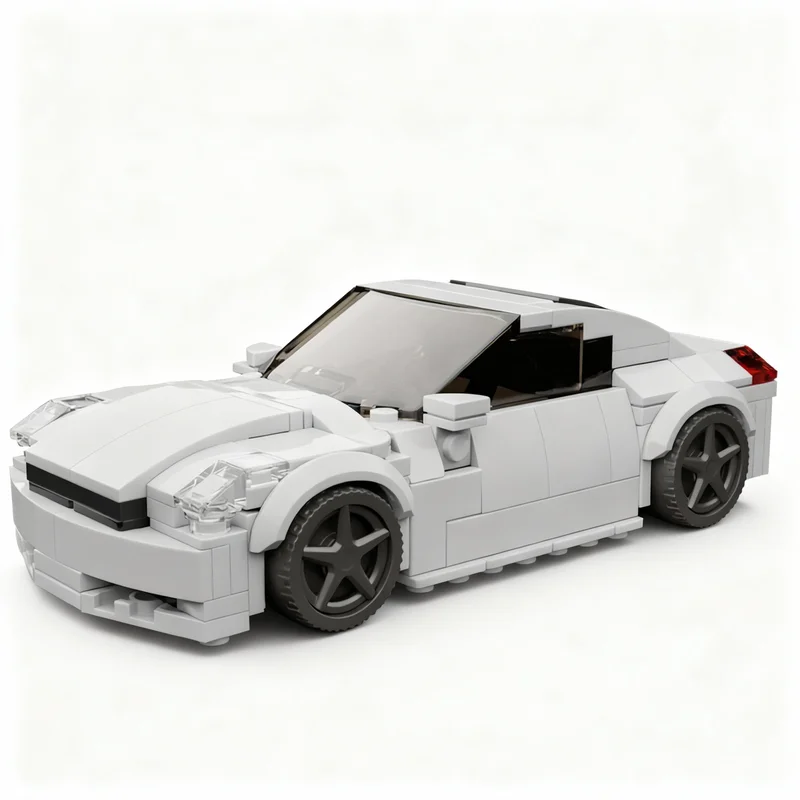 276pcs MOC City Champions Infiniti Coupe Model Building Blocks Architecture Idea Education Christmas Gifts Brick Toy Birthday