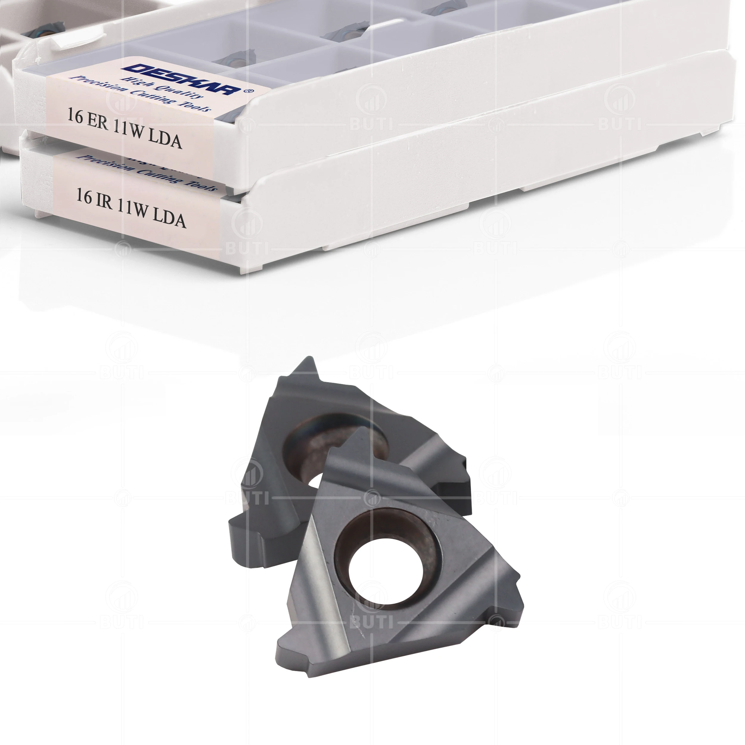 Imagem -03 - Deskar 100 Original 16ir 16er 8w 10 11 12 14 16 18 19 20 24 Lda Cnc Ferramenta de Corte Torno Rosqueamento Inserções Alta Qualidade