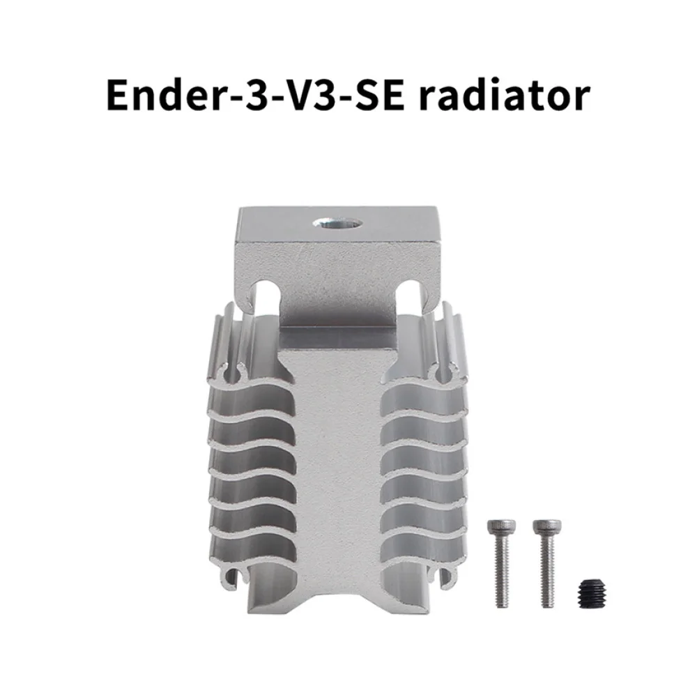 For Creality Ender-3 V3 SE Heat Sink Set Extruder Hot End Throat Aluminum Radiator 3D Printer Accessories