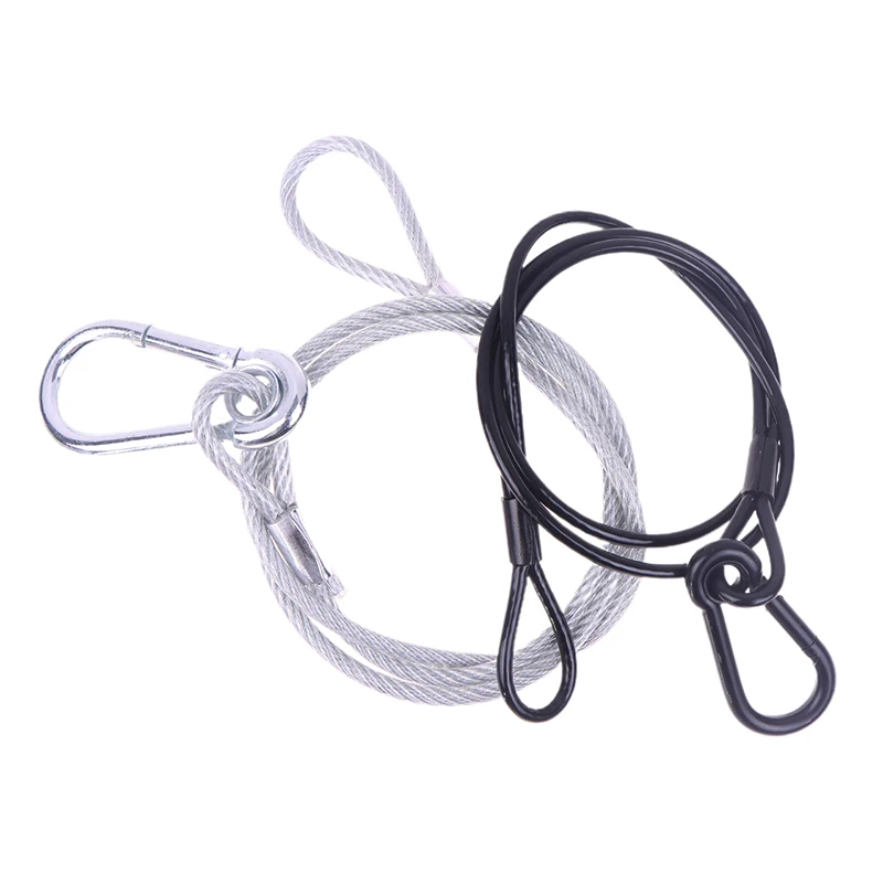 1 Piece 70/80/100cm Stage Light Safety Rope Cable/Safe Wire High Quality Steel Lock Wire Safe Rope Lock