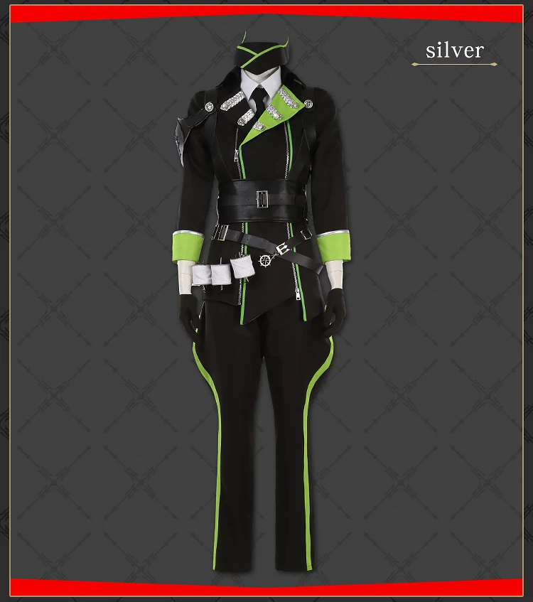 Disfraz de Cosplay personalizado de silver Wonderland sebek, disfraz de Halloween, Navidad, fiesta de juegos de rol, juego de exposición de cómic, disfraz de Anime