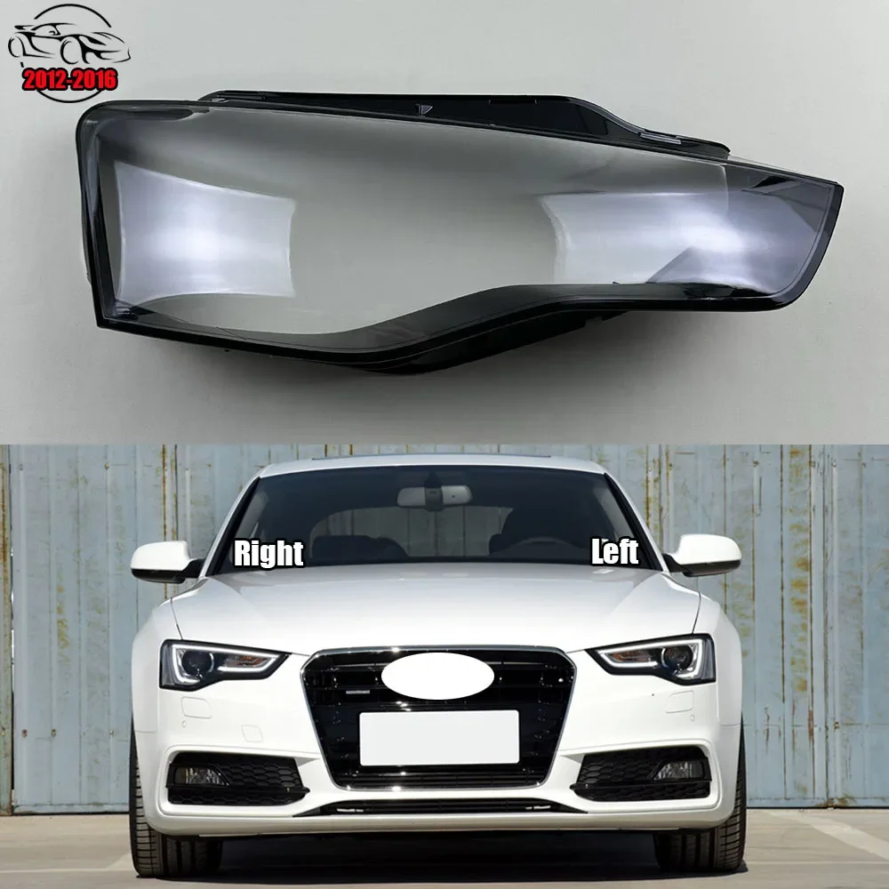 

Для Audi A5 S5 RS5 2012 2013 2014 2015 2016 прозрачная крышка фары абажур передняя фара абажур в виде линзы