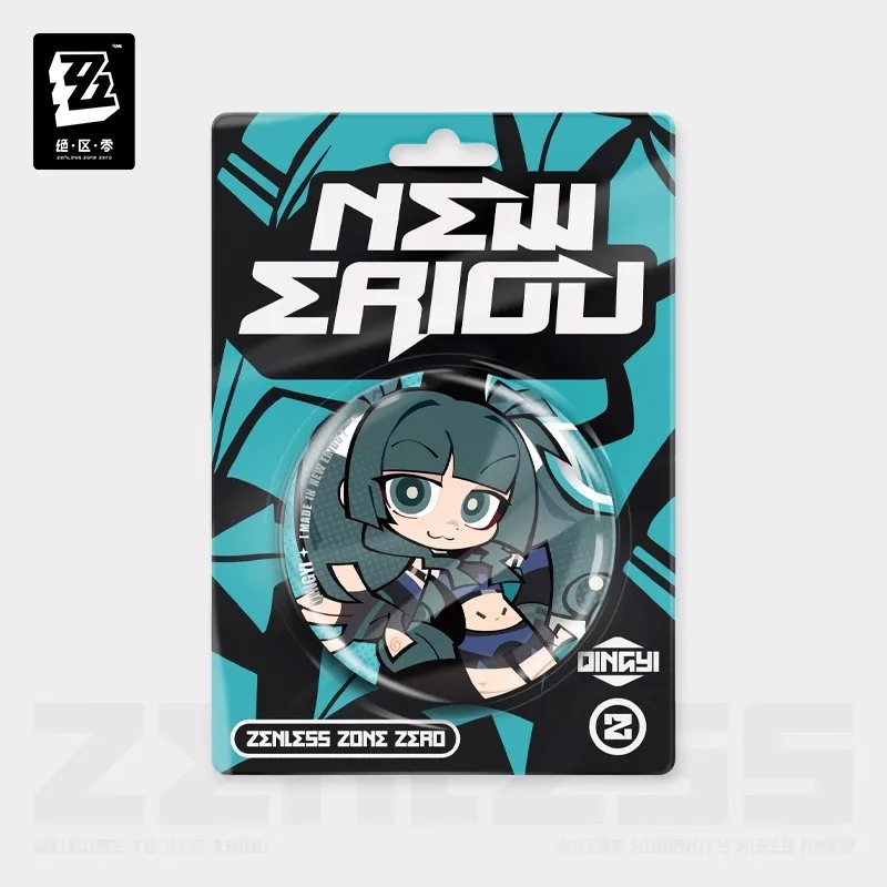 เข็มกลัด miHoYo Zenless Zone Zero Lido Series Q-Edition ของแท้ ทีมสืบสวนอาชญากรรม อนิเมะ เกม อุปกรณ์ต่อพ่วง