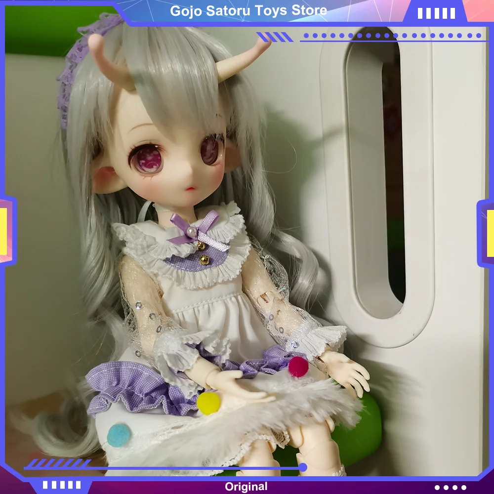 

In Stock Genuine 1/6 BJD Doll Fantasy Angel Rui MSD Mdd ACGN 2d 27cm High Quality Resin Lovly Dollfairyland Christmas Gifts