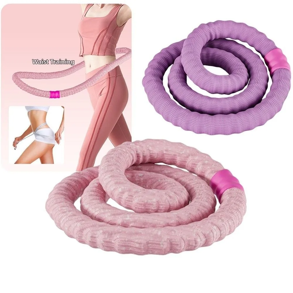 Cercle de fitness à ressort souple, faible bruit, ressort interne, tube à ressort, cercle de yoga, exerceur abdominal, anneau d'exercice abdominal pour un ventre plat