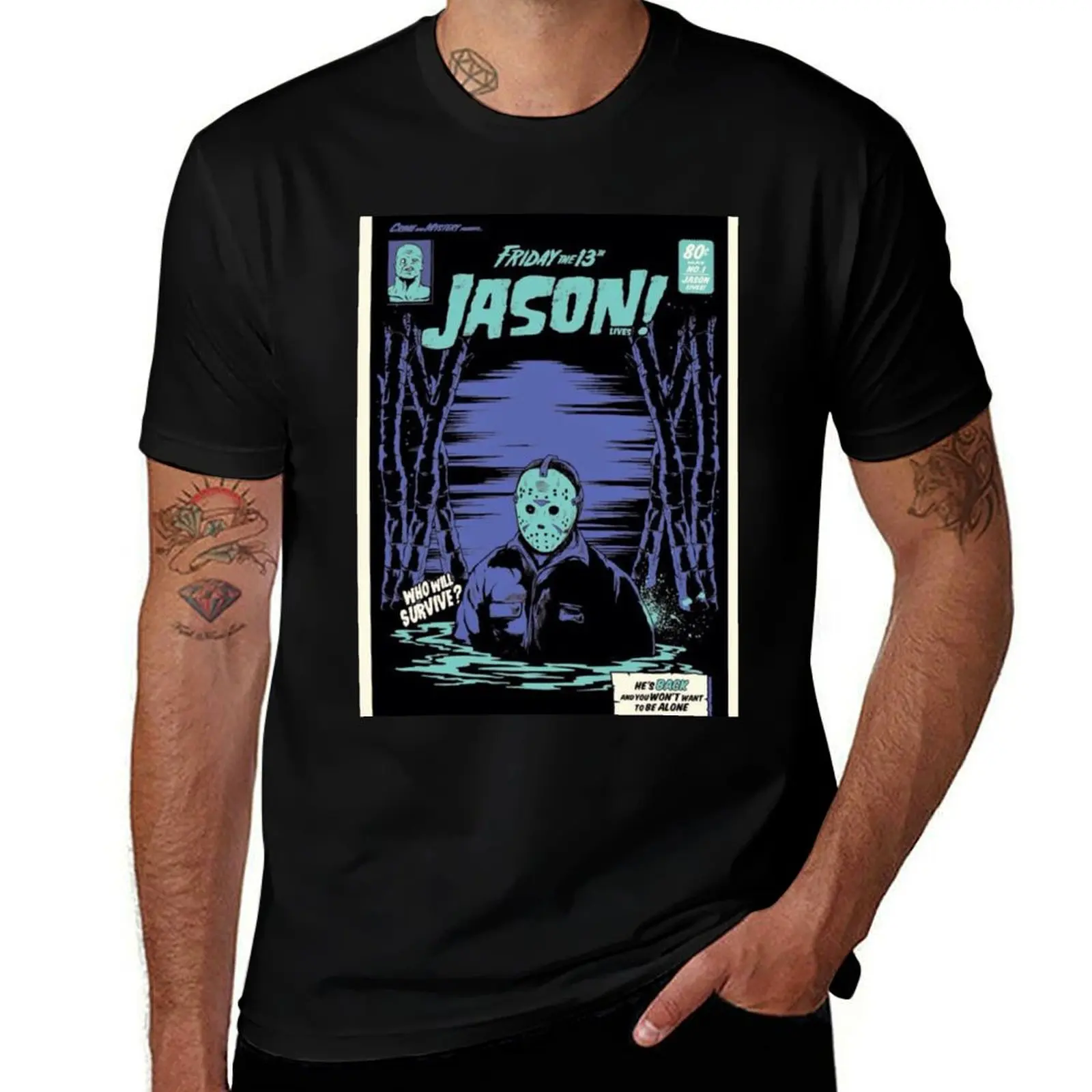 

Jason Friday Poster T-Shirt man t shirt luxury t shirt man luxury