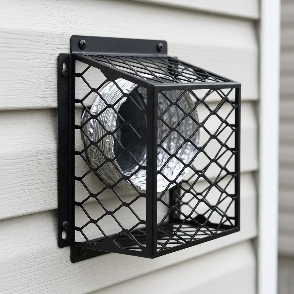 For Exhaust Fan Vent Cover Designed to Keep Birds Out of For 3 to 4 Inch Vents Ensures Uninterrupted Dryer Operation