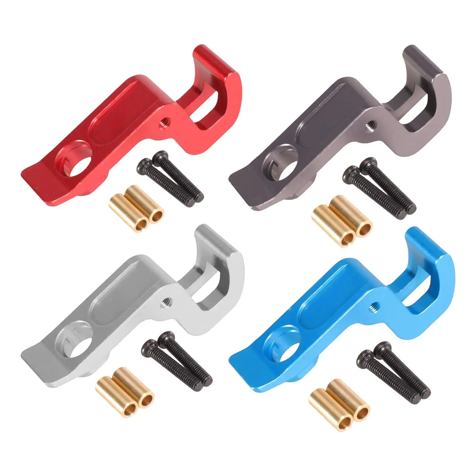 

Body Clips Retainer Bodyshell Clip Retainer 1:16 Scale Multicolor Aluminum Alloy Replaces RC Car Body Shell Clip for on Road