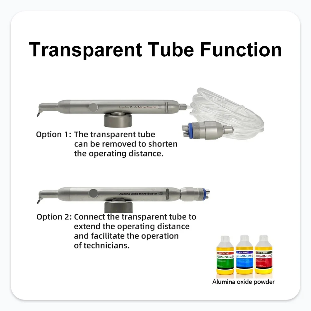Zubní aluminium kysličník mikro blaster s voda rozprašovací microetcher hlinitého pískovací pistole vzduch leštička stomatologie nástroje