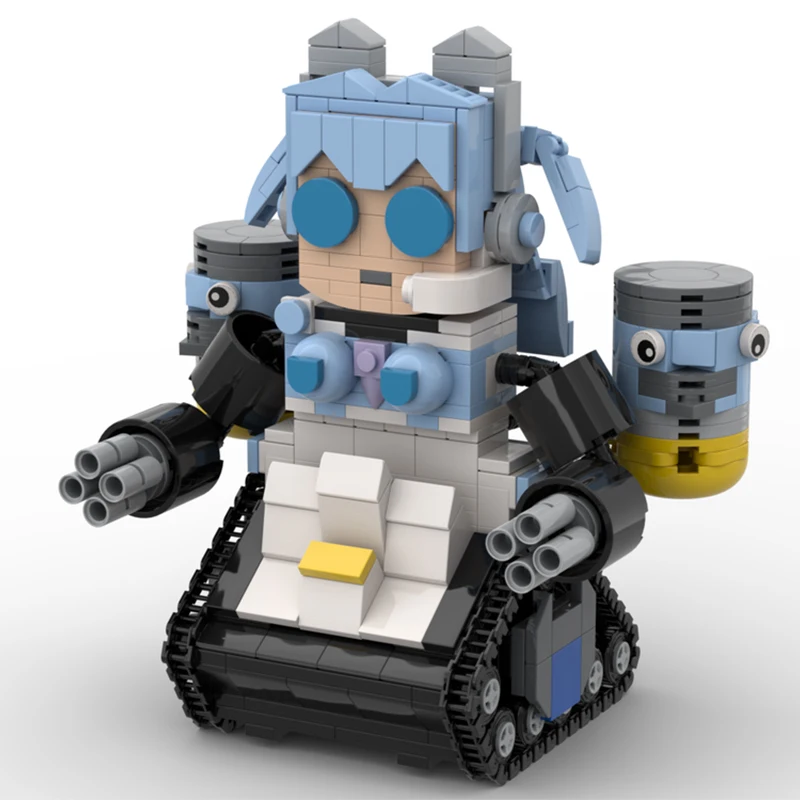 

565 шт. MOC Mecha Shifty NIKKEes строительные блоки Рождественский подарок вдохновляет неограниченное количество творчества для творческих строителей Decompre