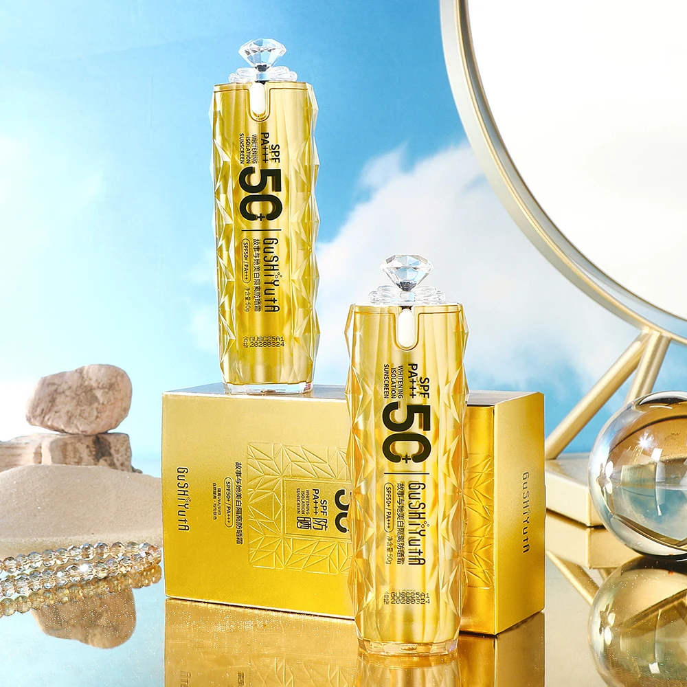 

SPF50+ Sunscreen Lotion Whitening Solar Uv Radiation Sun Screen Protetor Body Cream Oil Control Moisturizing Face Sunscreen 50g