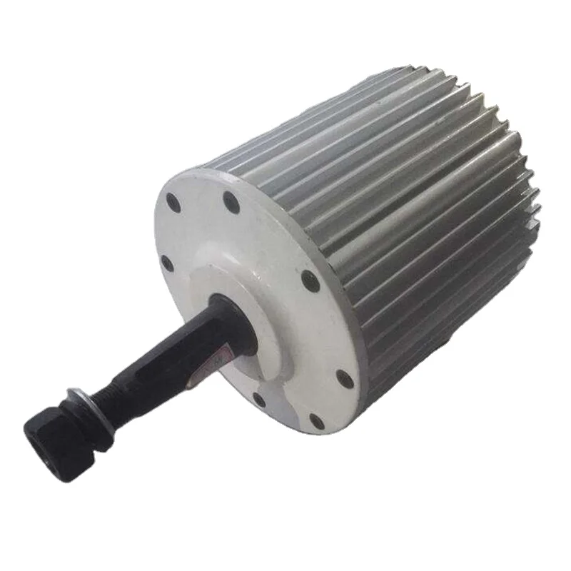 2kw Free Energy 48V/96V AC Synchronous Coreless Permanent Magnet Wind Generators Three-Phase 2000W Rated Power