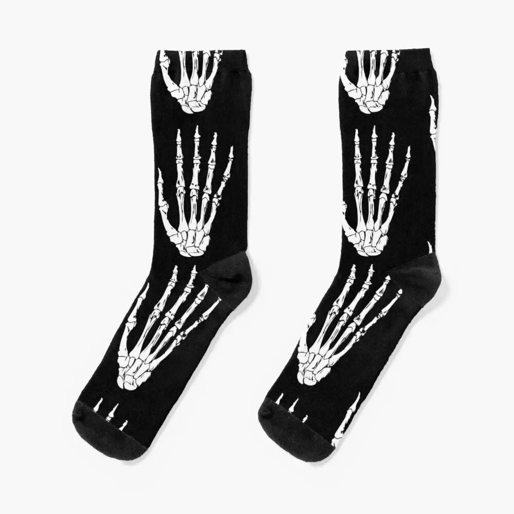 Skeleton Hand Socks funny gifts loose Running Socks Women Men's