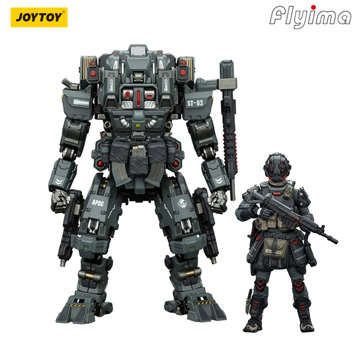 [Pre-order]JOYTOY Dark Source 1/25 Action Figure APOC Series Mech&UNSC 5PCS Anime Military Model