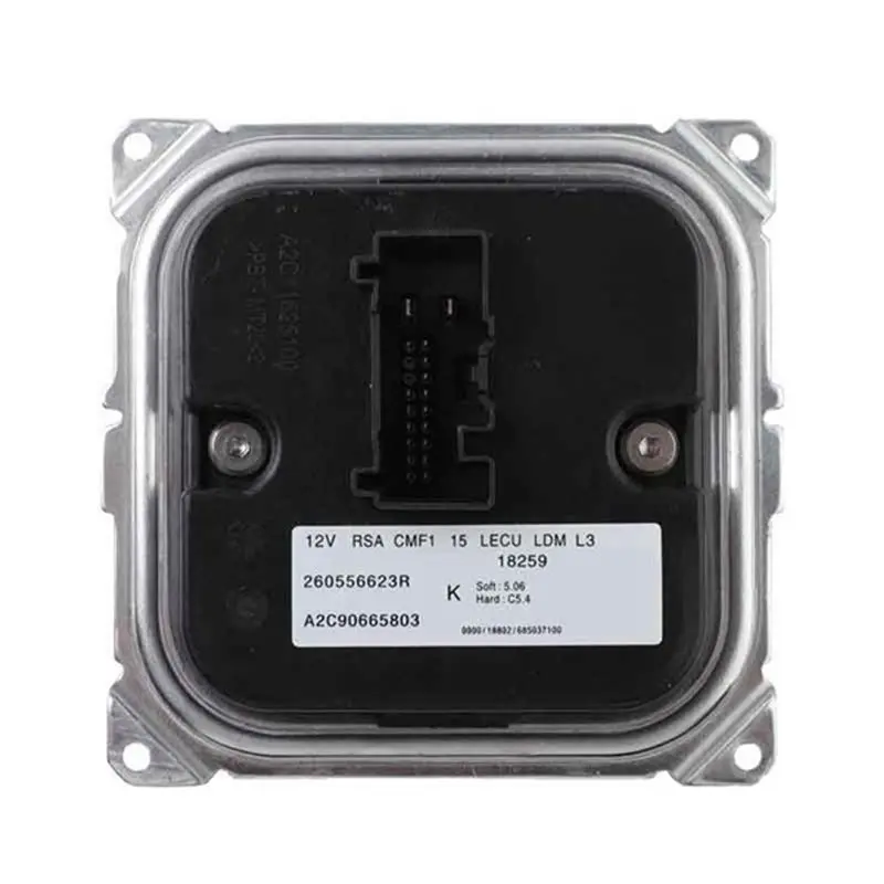 Latest-2X 260556623R A2C90665803 Car LED Headlight Control Module For Renault Nissan
