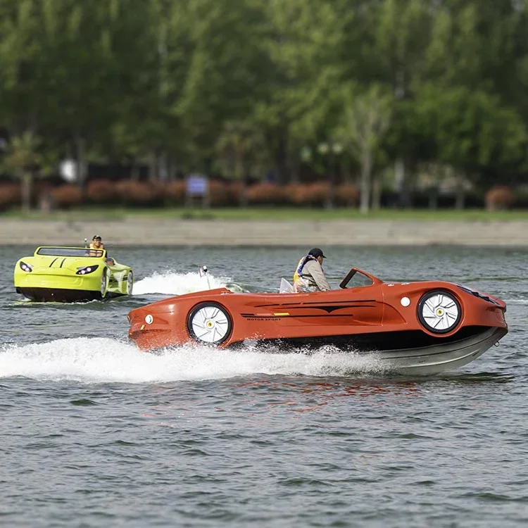 Water Amusement Park Rides Fuel-Type Water Entertainment Super Sports Car Motorboat Water Play Crafts Jet ski Boat