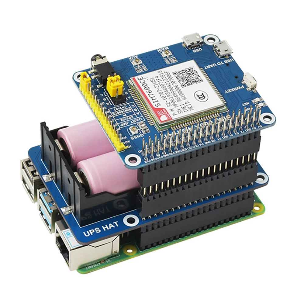 AP-для источника питания ИБП Raspberry Pi Стабильный источник питания 5 В