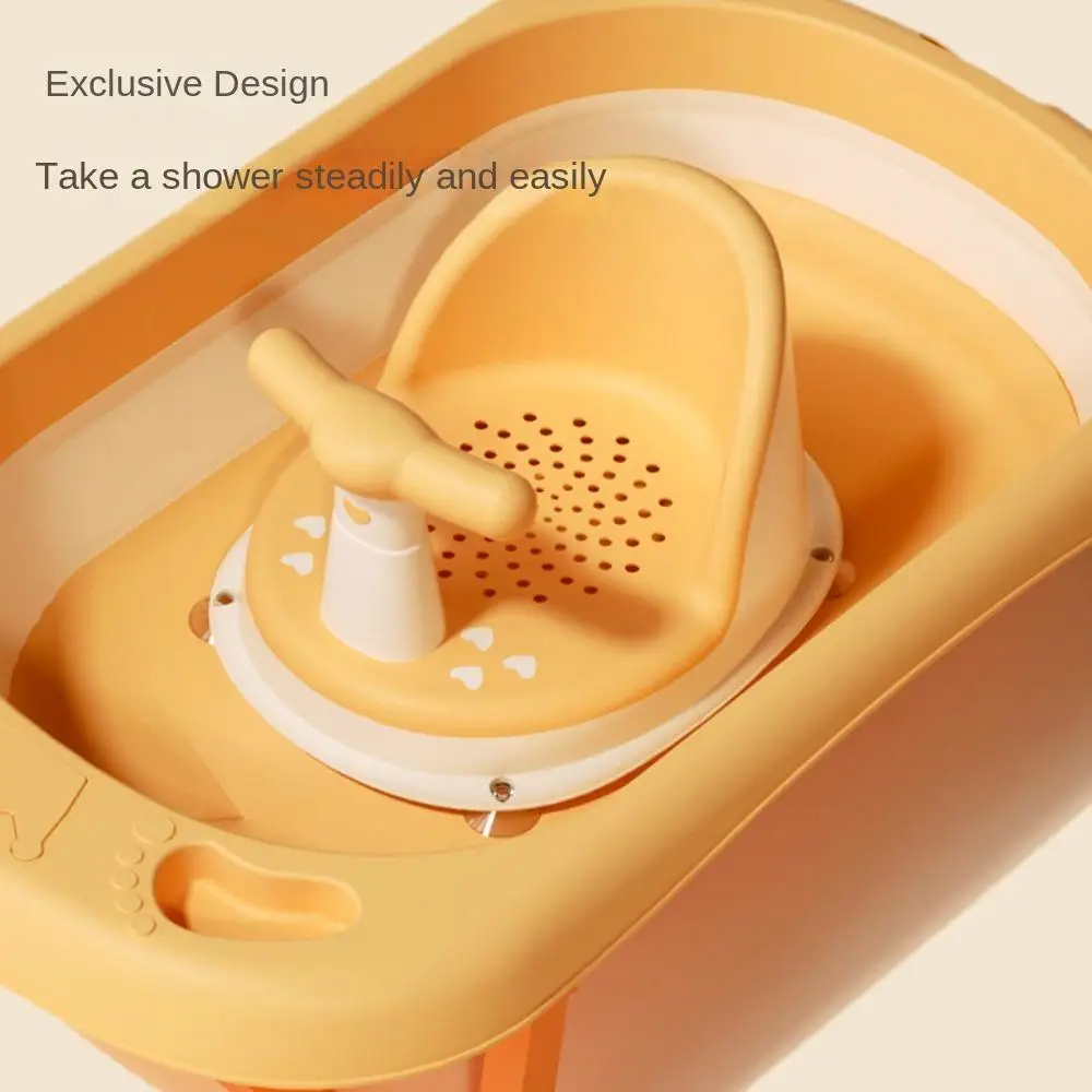 New PP+TPE Baby Shower Chair Multiple Colors Suction Cup Design Bathtub Seat Antiskid Bathing Chair Baby Play