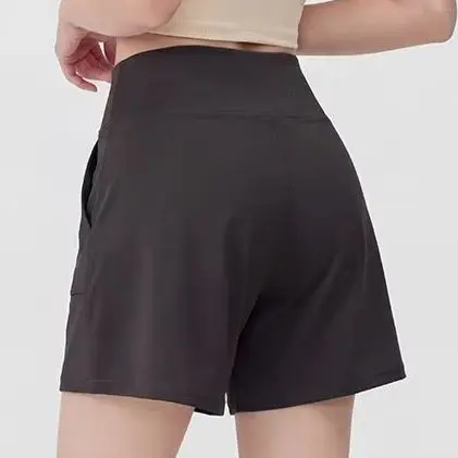 High Waisted Yoga Three-Part Pants Women's Casual Running Slimming Quick Drying Loose Breathable Sportswear Shorts
