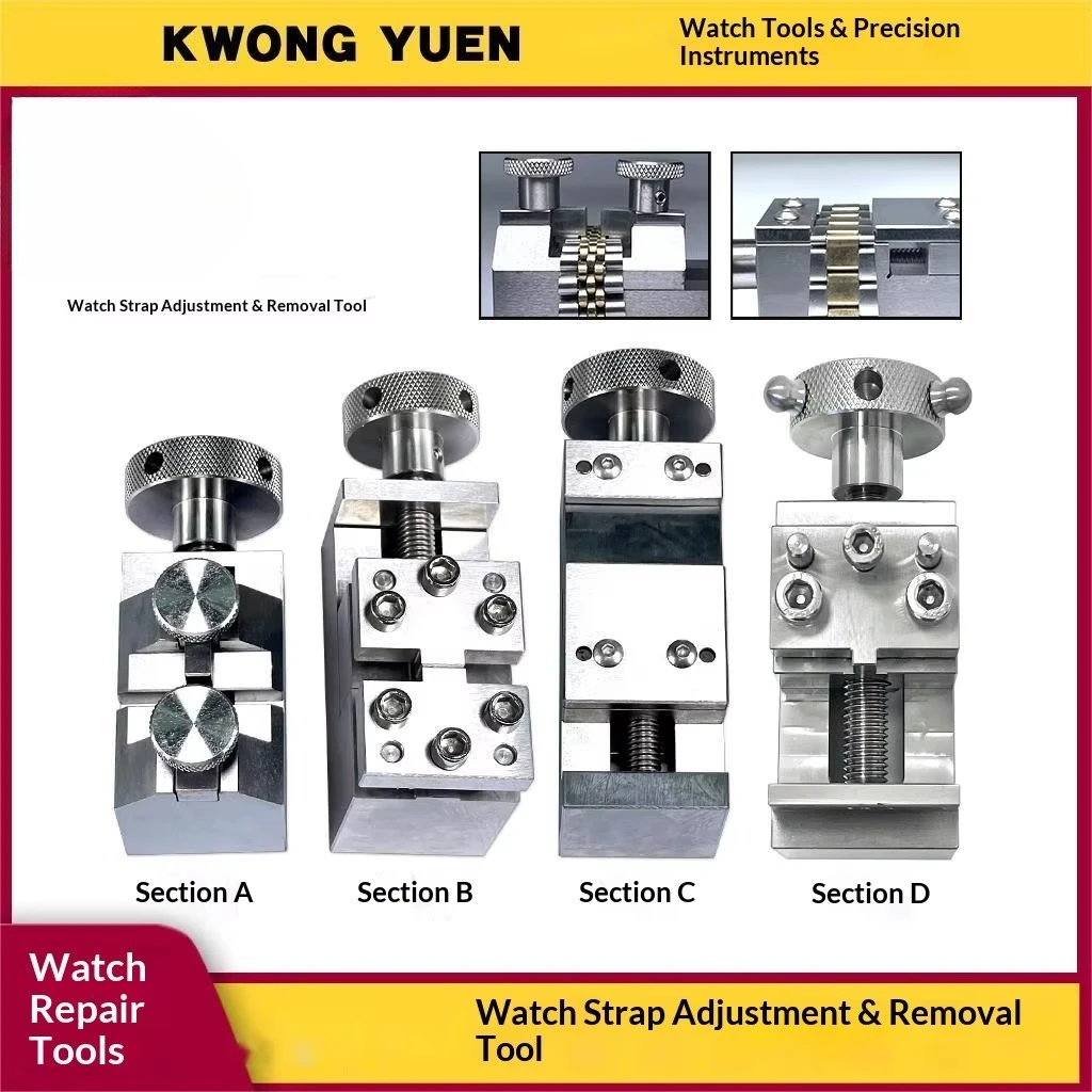 Watch Repair Tool with Watch Band Link Remover  for 3 Link  5 Ink Adjustment and Installation