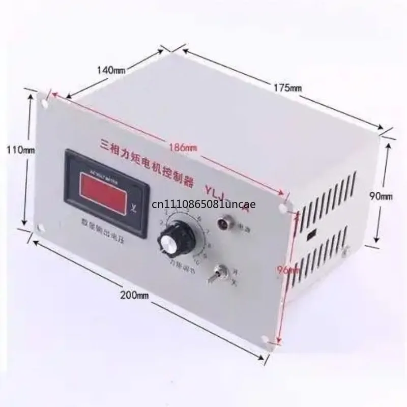 

Трехфазный контроллер крутящего момента и регулятор скорости 380В YLJ-6A/10A/15A/20A с функцией самозамедления и защитой от обрыва фазы