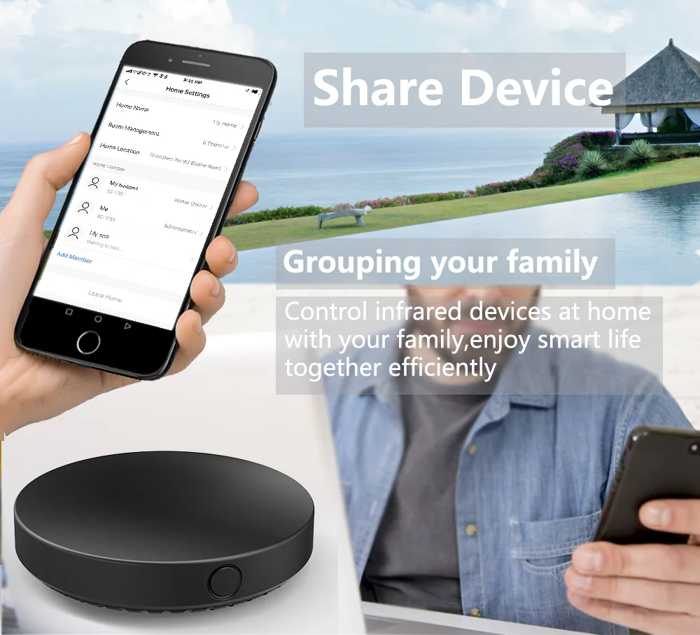 Tuya WiFi RF IR Remote Control 433MHz/315MHz For Smart Home Via SmartLife for Air Conditioner ALL TV Support Alexa,Google Home