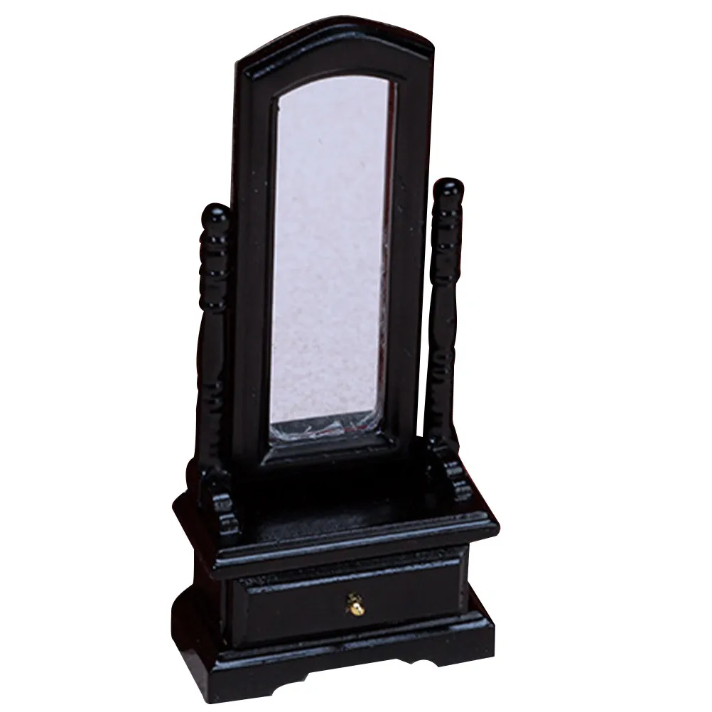 

Miniature Dressing Mirror Delicate Small Home Decoration Miniature Bedroom Furniture Decorative Mirror Ornament