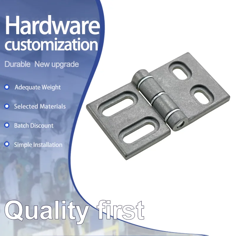 

Asymmetric Butterfly Shaped Zinc Alloy Hinges Suitable For Industrial Machinery And Equipment Distribution Boxes