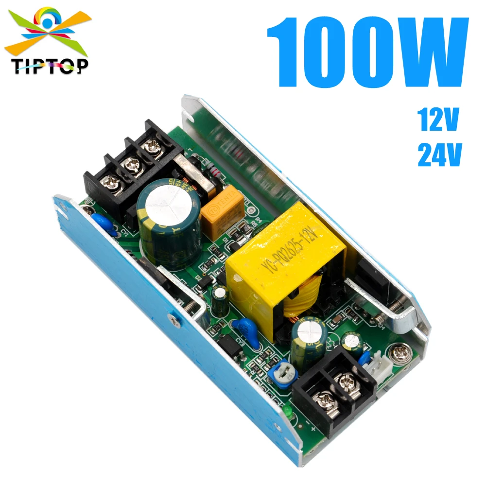 TIPTOP 100W Power Supply Board For 54x1W Led Par Light 54x0.75W Led Par Light/Led Wall Washer Light RGB 12V 24V