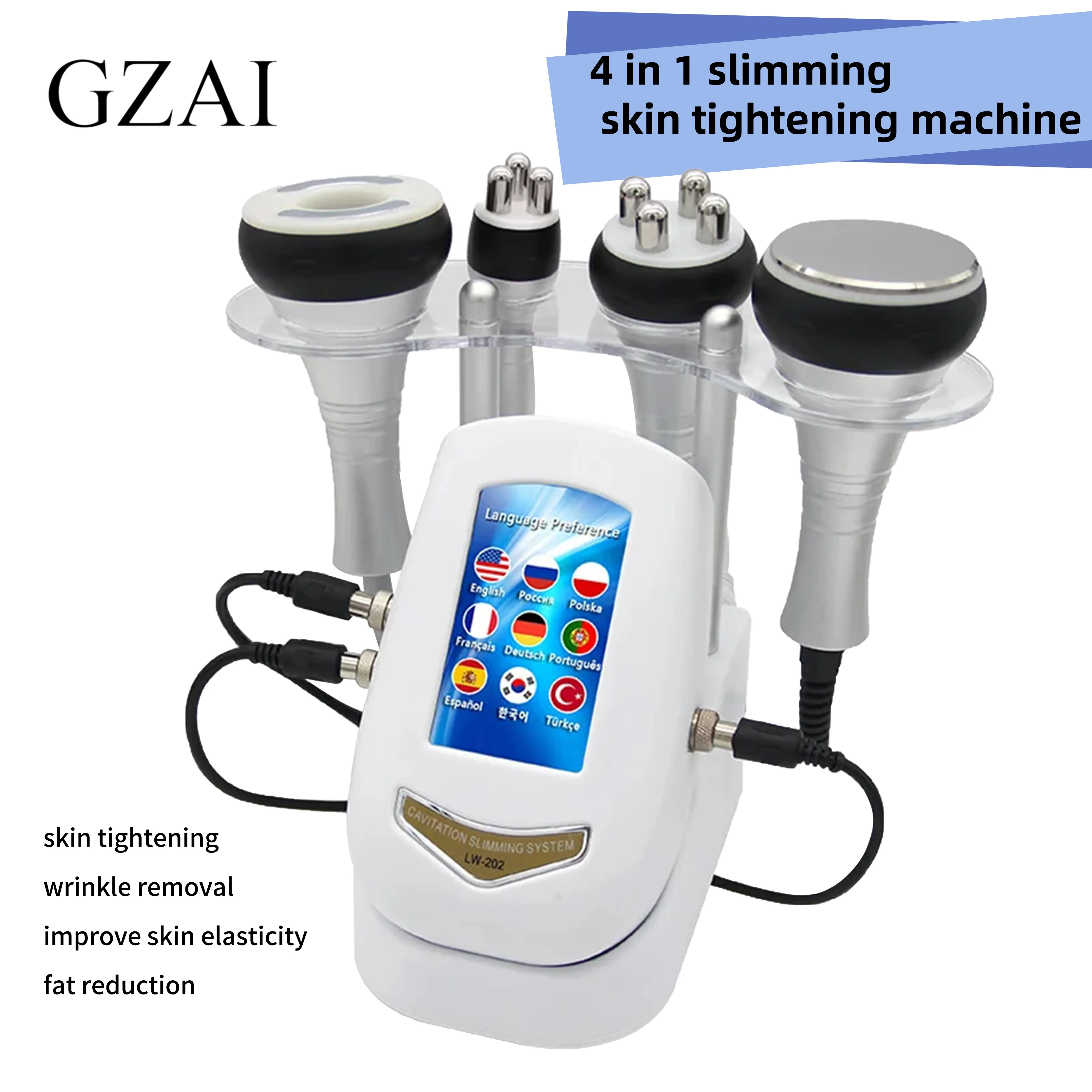 

Аппарат для похудения GZAI 448K – устройство для омоложения, борьбы с морщинами, осветления кожи, снижения веса и подтяжки кожи лица и тела