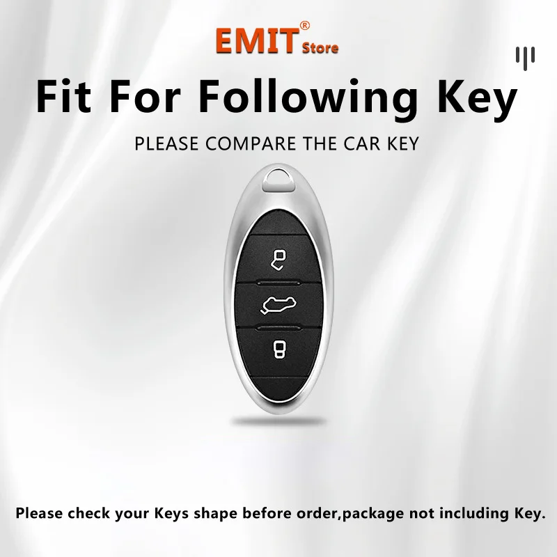 حافظة مفاتيح السيارة لـ Faw Bestune X40 T77 T55 T99 B30 B70 B70S T77pro جديد T33 M9 غطاء بعيد قذيفة حامل سلسلة مفاتيح فوب اكسسوارات #2