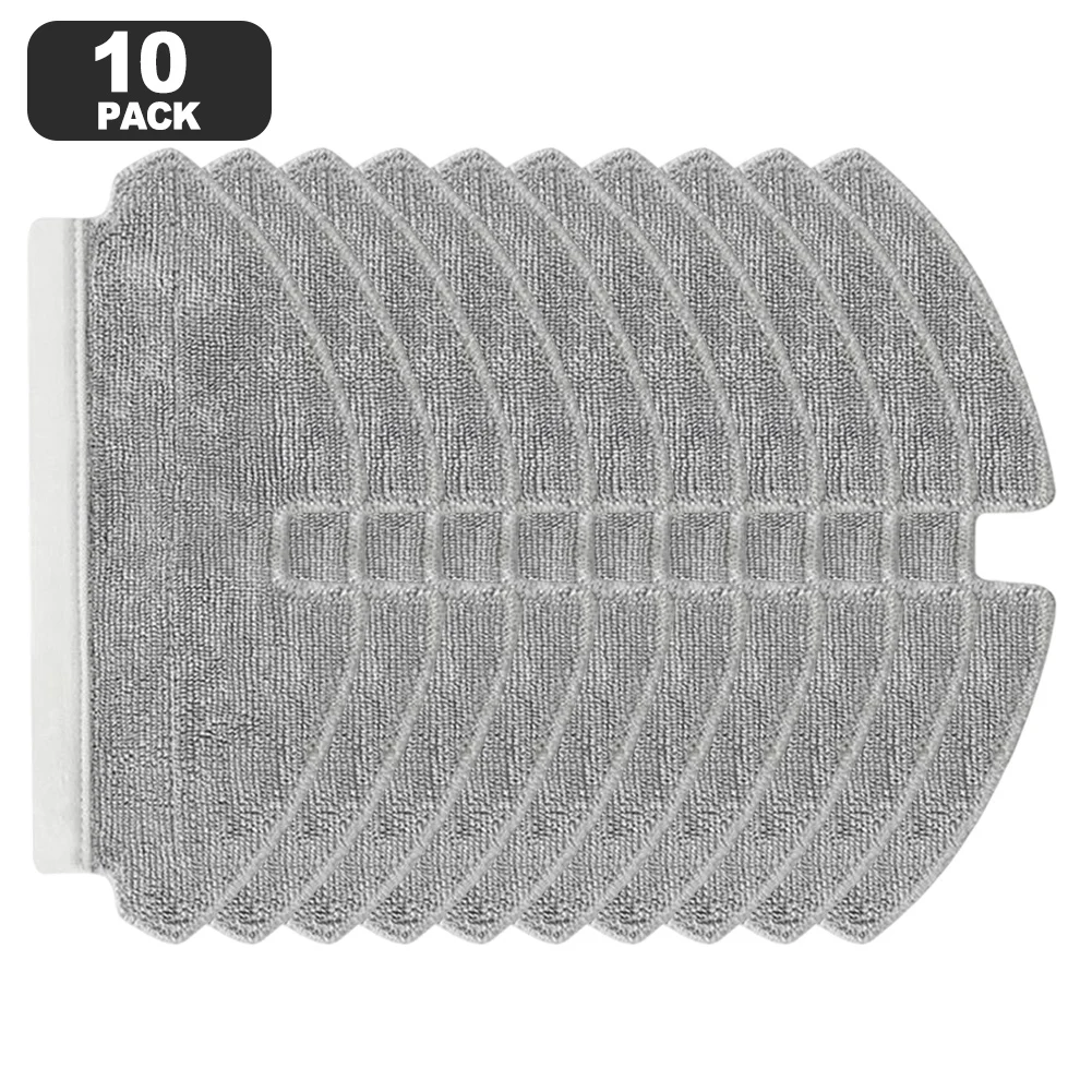 Washable Reusable Mop Cloths Microfiber Replacement 4 Pack 10 Pack Soft Absorbent Pads for ROPO Slim / for Kewbily DL30 Pro