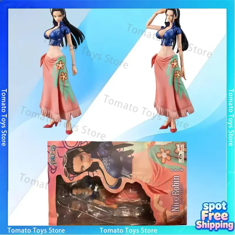 MegaHouse Variable Action Heroes ONE PIECE Nico Robin 18CM Animation Figure for MegaHouse 1/7 Movable Character Model in