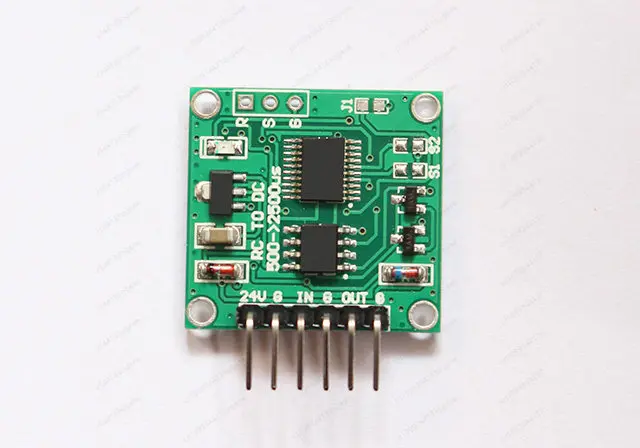 

Модуль преобразования сигнала дистанционного управления (RC) в напряжение 0-5В/0-10В, линейное преобразование, модуль передатчика