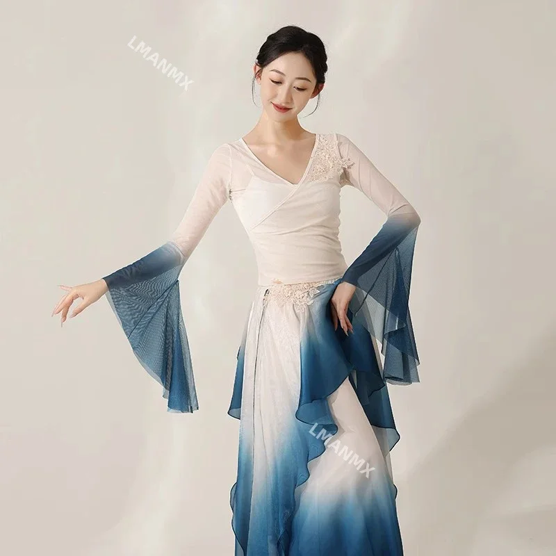 2025que, vêtements en fil nickel é, pantalons légers, vêtements d'exercice, danse classique chinoise, nouveau