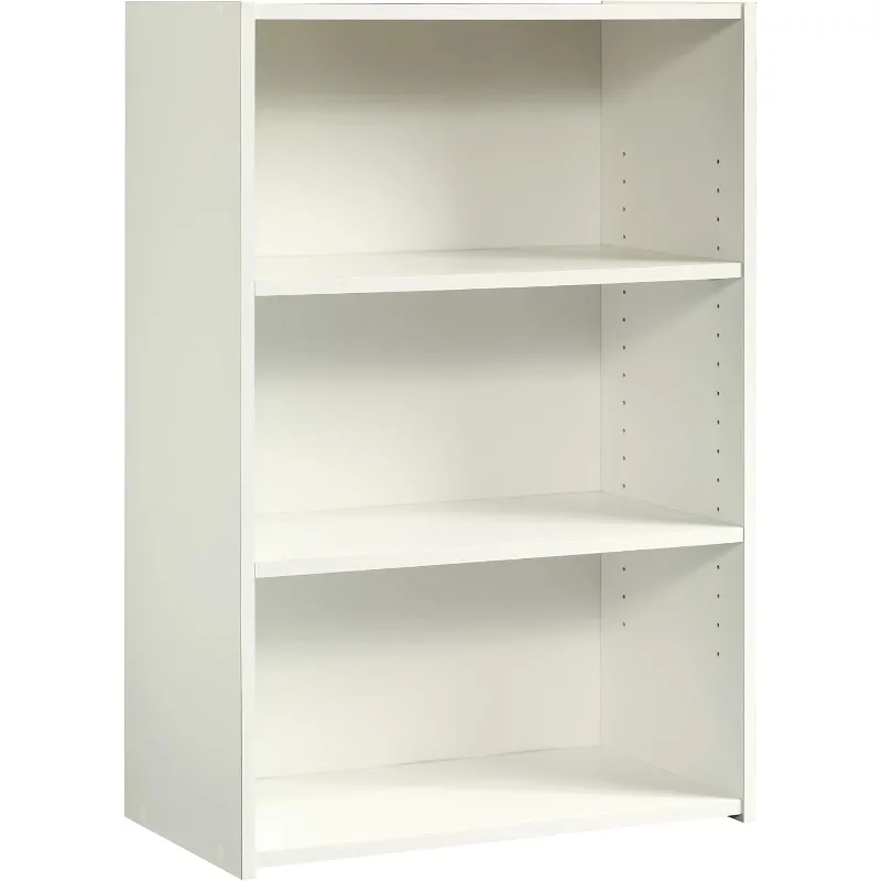 

Beginnings 3-Shelf Bookcase, Bookshelf with Adjustable Storage Shelves, L: 24.57" x W: 11.5" x H: 35.28", Soft White