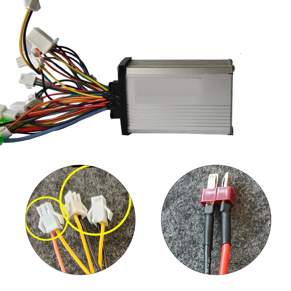 48V 350W/400W 17A Ebike Brushless Controller For Electric Scooter Dual Mode Motor Controller E-Bike Accessories