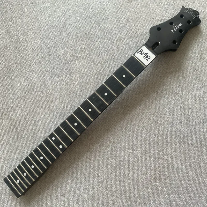 PN942 Original Babilon guitarra eléctrica cabezal de máquina, L3 + R3 22 trastes cuello palisandro de arce mano derecha 628mm longitud de escala pieza de bricolaje