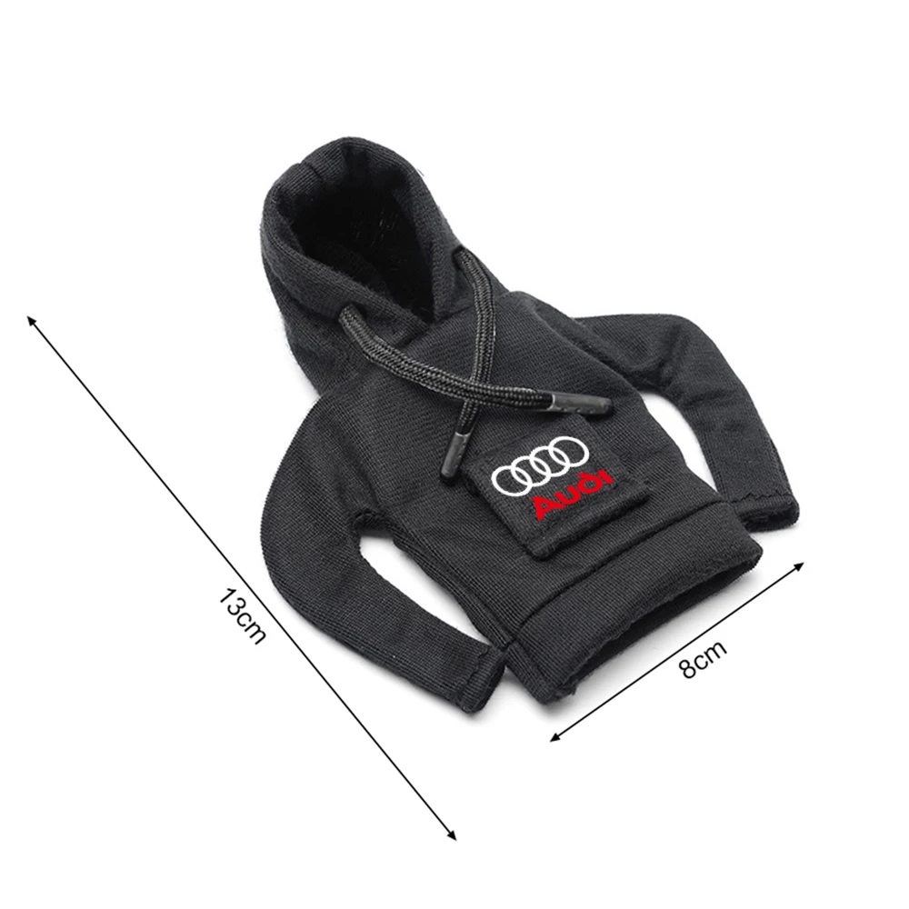 Vites Hoodie kapak manuel araba vites kolu dekorasyon kılıf için Audi SLINE A1 A3 A4 B6 B7 B8 A5 A6 C5 A7 A8 Q3 Q5 Q7 TT 8V R8