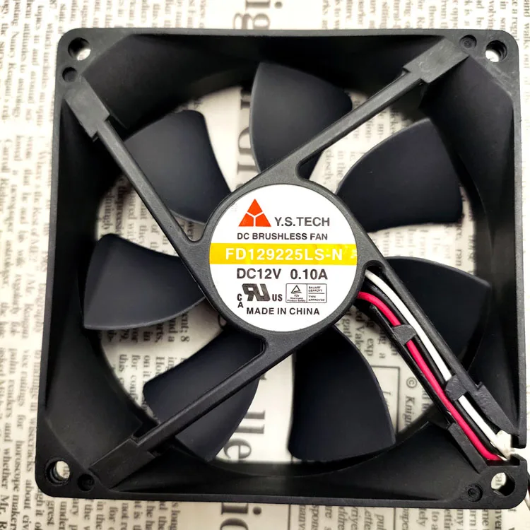 

FD129225LS-N 9025 12V 0.10A 9CM CASE COOLING FAN