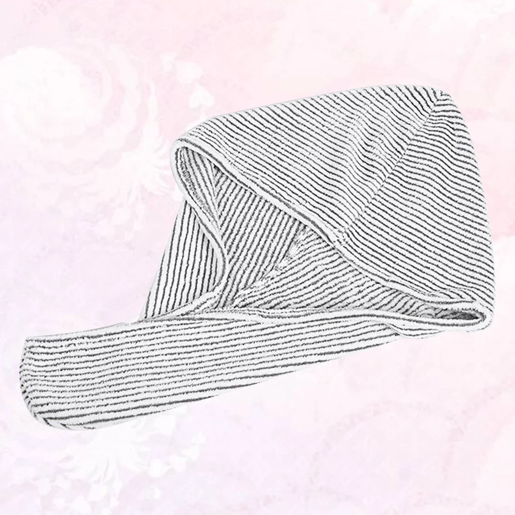 

Dry Cap Superfine Fiber Quick Drying Towel Absorbent Hair Drying Cap Fast Dry Hair For Home Travel Bathroom Use Black