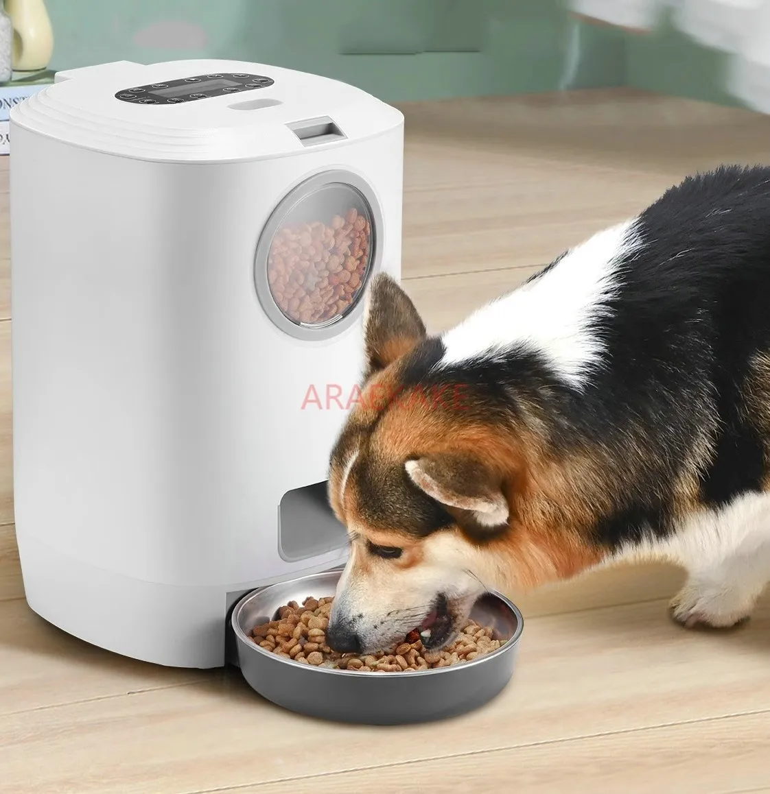 Pet feeder, intelligent pet feeder, cat and dog feeder, timed and quantitative intelligent feeder