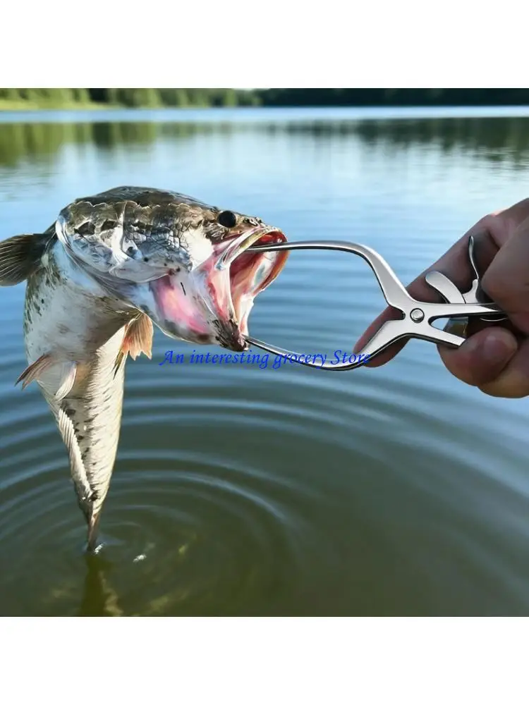 

652D High Strength Stainless Steel Fish Mouth Opener Fish Mouth Spreader Tool For Easily Hook Removal And Fish Control Tool