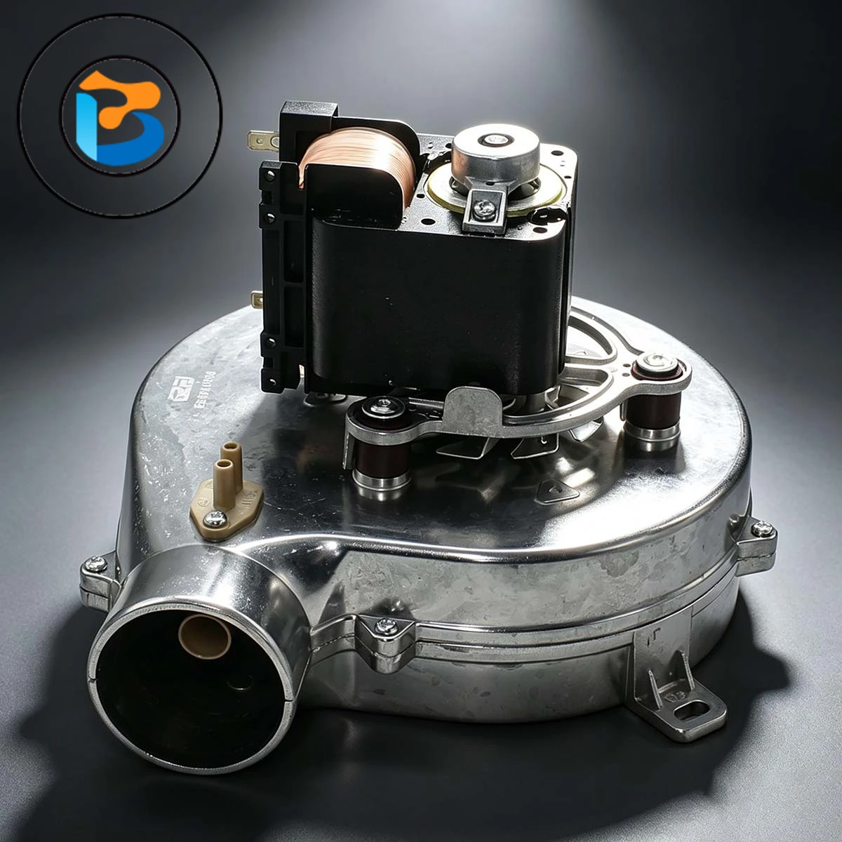 

EF-S-100-AL-01 100W High Airflow Combustion Blower Aluminum Housing Spare Fan For Industrial Wall Hung Gas Boilers